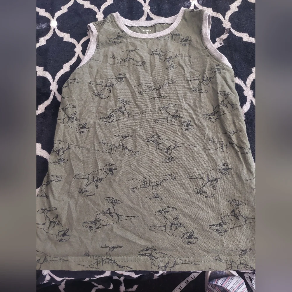Carter's tank‎ size 7 Dino print